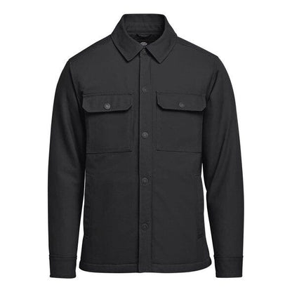 Stormtech Men's Oxide Sherpa Canvas Jkt - Black