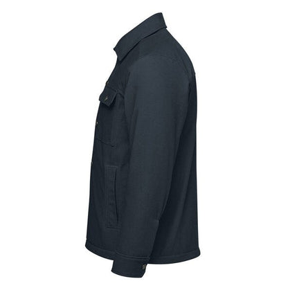 Stormtech Men's Oxide Sherpa Canvas Jkt - Navy
