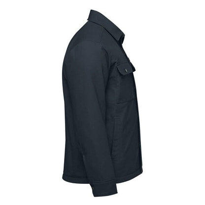 Stormtech Men's Oxide Sherpa Canvas Jkt - Navy