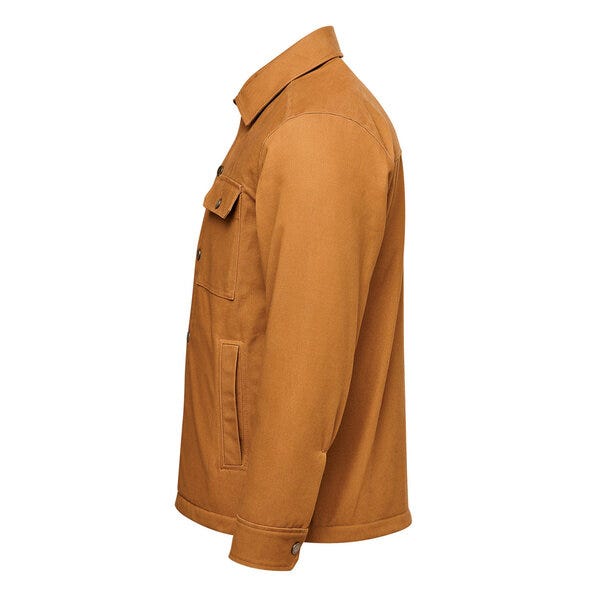 Stormtech Men's Oxide Sherpa Canvas Jkt - Camel