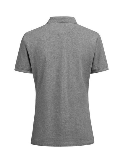 James Harvest Ladie Supreme Stretch Polo - Grey Melange