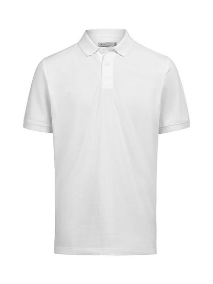 James Harvest Supreme Stretch Polo - White