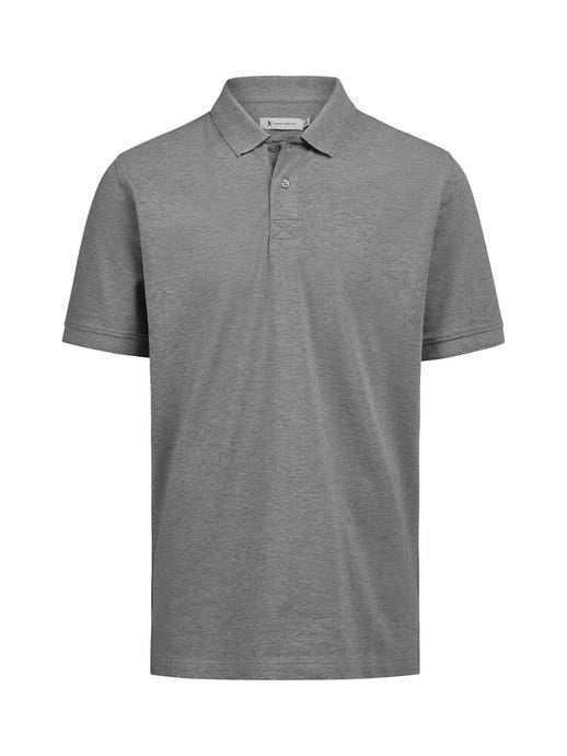 James Harvest Supreme Stretch Polo - Grey Melange