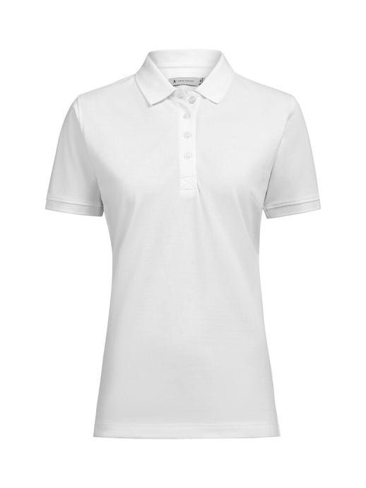 James Harvest Ladie Supreme Classic Polo - White