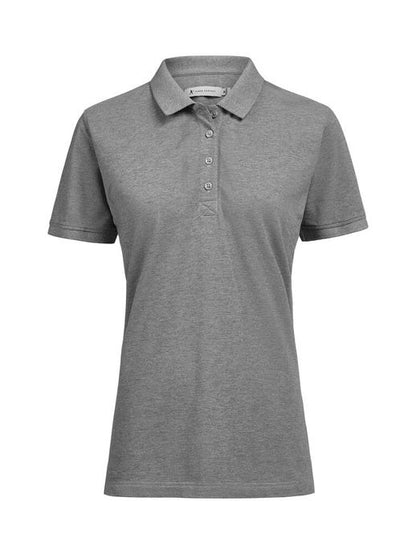 James Harvest Ladie Supreme Classic Polo - Grey Melange
