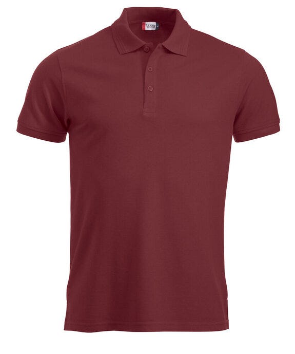 Clique Manhattan Polo - Burgundy