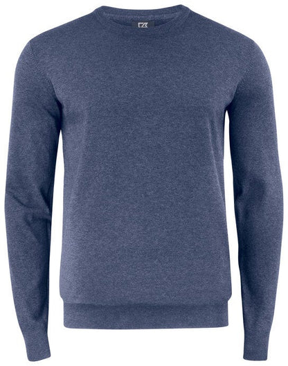 Cutter & Buck C&B Oakville Crewneck Sweater - Navy Melange