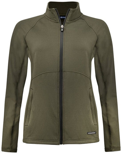 Cutter & Buck C&B Ladies Adapt Full Zip Jacket - Ivy Green