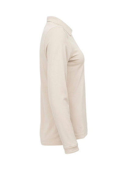 Cutter & Buck C&B Ladies Advantage Long Sleeve Polo - Beige