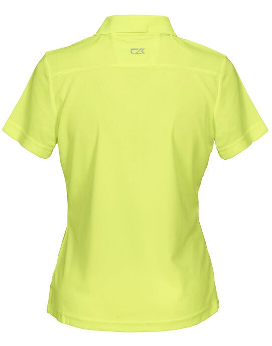 Cutter & Buck C&B Ladies Kelowna Polo - Neon Yellow
