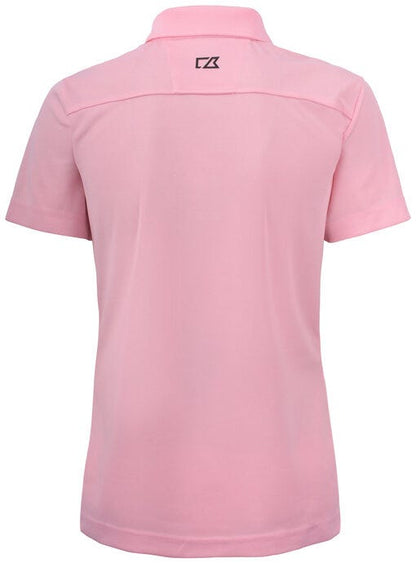 Cutter & Buck C&B Ladies Kelowna Polo - Pink Mist