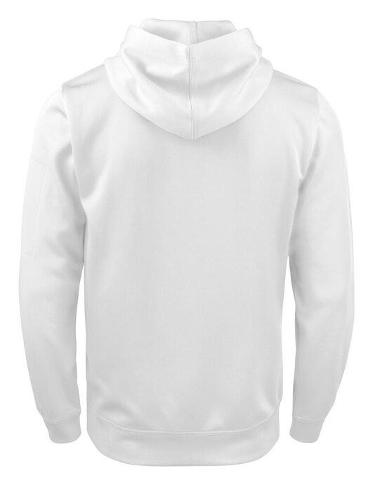 Clique Basic Active Hoody - White