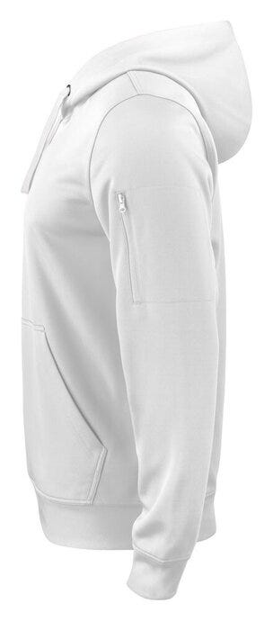 Clique Basic Active Hoody - White