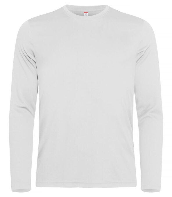 Clique Basic Active-T L/S - White