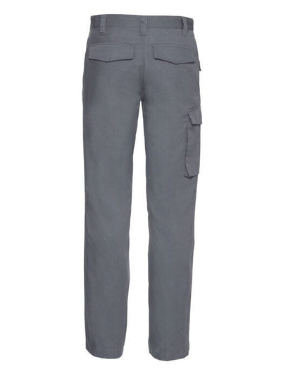Russell Athletic Russell Polycotton Twill Trousers (Reg) - Convoy Grey