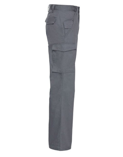 Russell Athletic Russell Polycotton Twill Trousers (Reg) - Convoy Grey