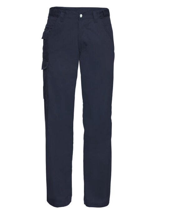 Russell Athletic Russell Polycotton Twill Trousers (Reg) - French Navy