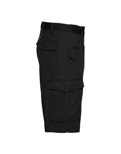 Russell Athletic Russell Polycotton Twill Shorts - Black
