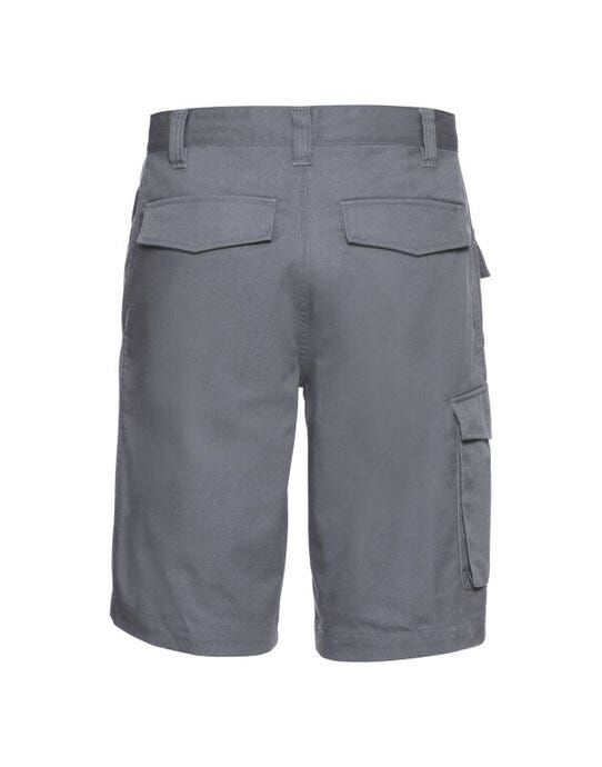 Russell Athletic Russell Polycotton Twill Shorts - Convoy Grey