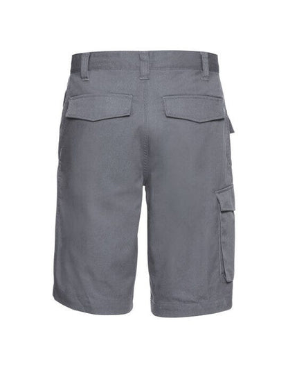 Russell Athletic Russell Polycotton Twill Shorts - Convoy Grey