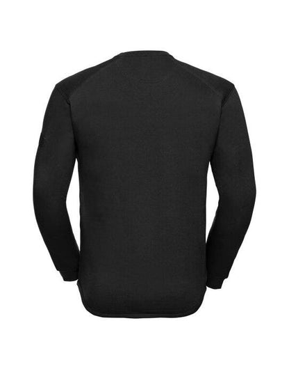 Russell Athletic Russell Heavy Duty Workwear Sweatshirt - Black