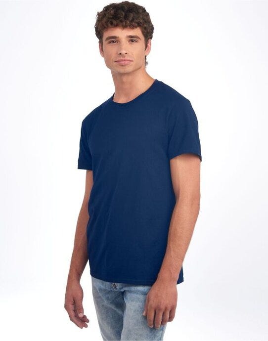 Jerzees Eco Premium Organic T - Navy Blue