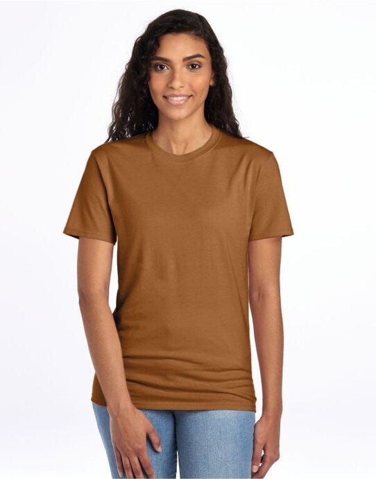 Jerzees Eco Premium Organic T - Golden Pecan