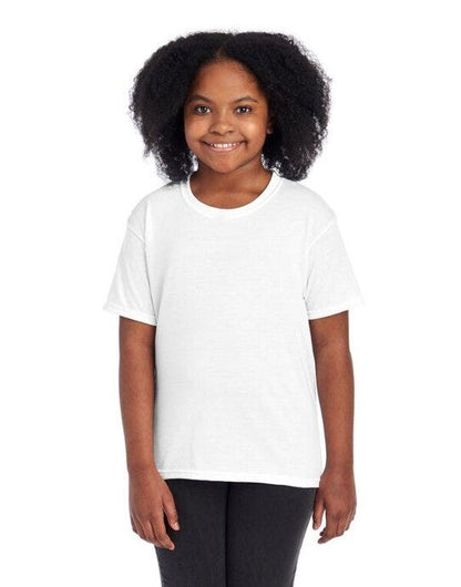 Jerzees Eco Youth Premium Organic T - White