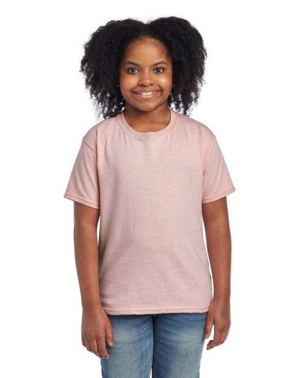 Jerzees Eco Youth Premium Organic T - Blush Pink