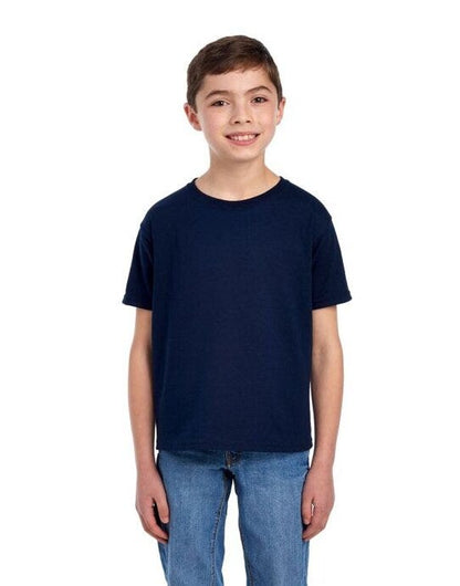 Jerzees Eco Youth Premium Organic T - Navy Blue