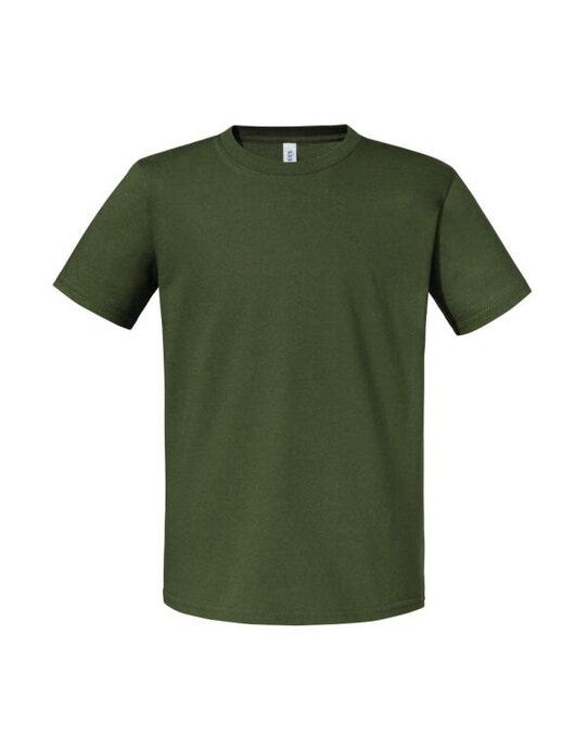 Jerzees Eco Youth Premium Organic T - Military Green