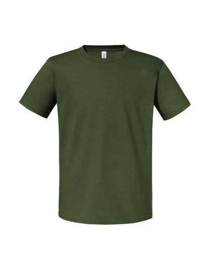 Jerzees Eco Youth Premium Organic T - Military Green
