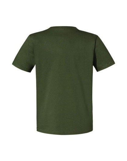 Jerzees Eco Youth Premium Organic T - Military Green