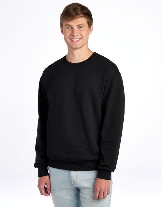 Jerzees NuBlend® Sweatshirt - Black