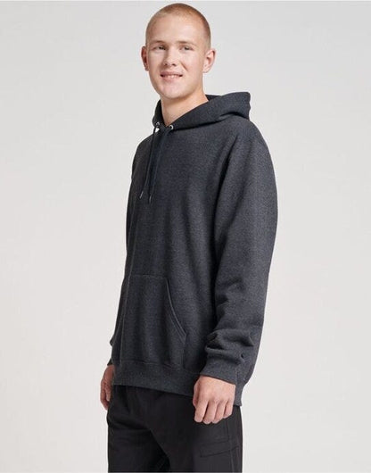 Jerzees Eco Premium Hooded Sweatshirt - Black Ink Heather