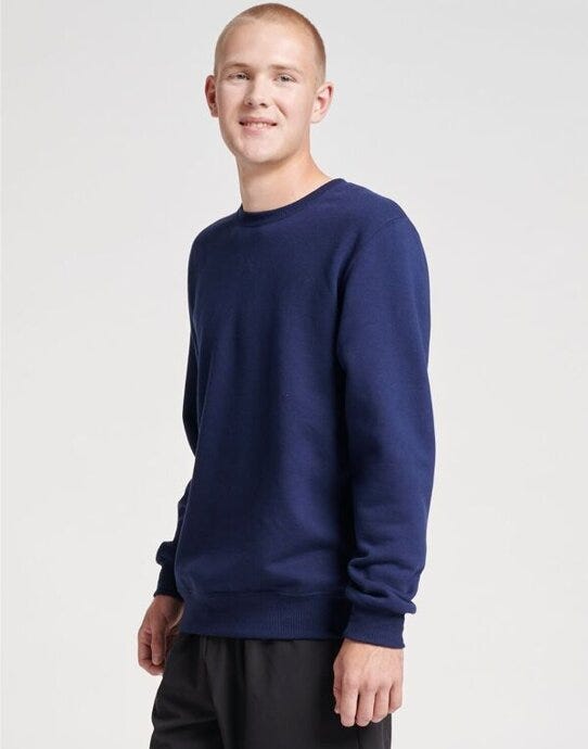 Jerzees Eco Premium Sweatshirt - Navy Blue