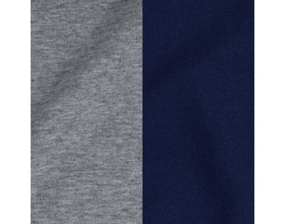 Jerzees NuBlend® Colour-Block Hood - Oxford/Navy