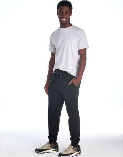 Jerzees NuBlend® Pocketed Jog Sweatpants - Black