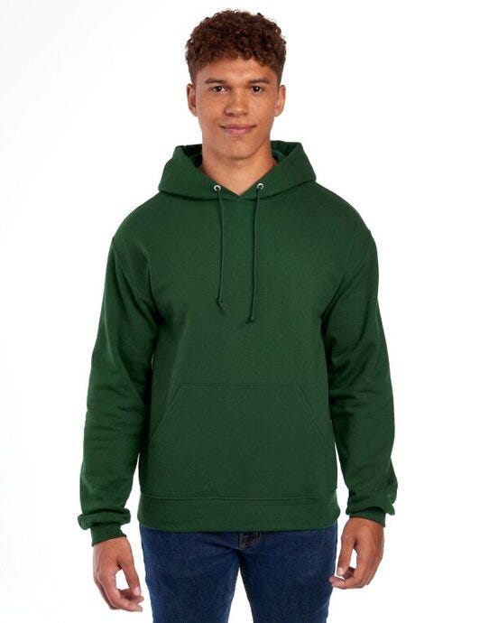 Jerzees NuBlend® Hooded Sweatshirt - Forest Green