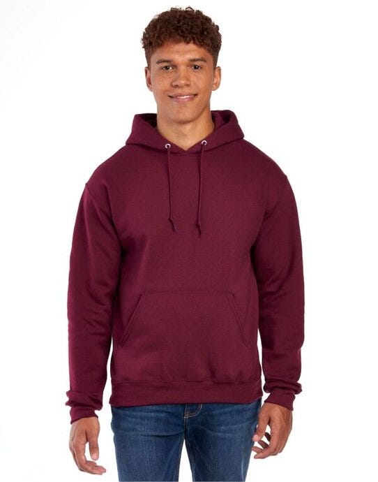 Jerzees NuBlend® Hooded Sweatshirt - Maroon