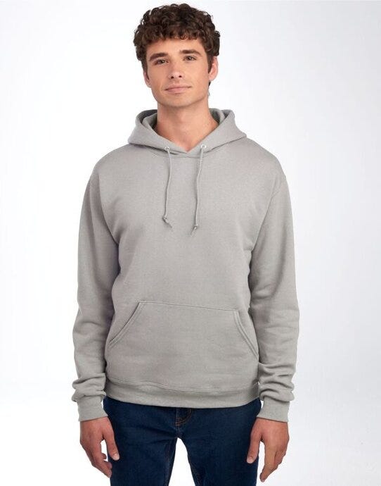 Jerzees NuBlend® Hooded Sweatshirt - Rock