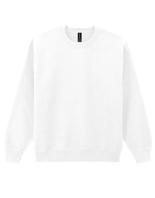 Gildan DryBlend Adult Crew Sweatshirt - White