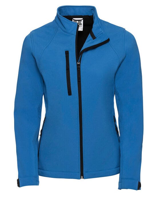 Russell Athletic Russell Ladies Softshell Jacket - Azure Blue