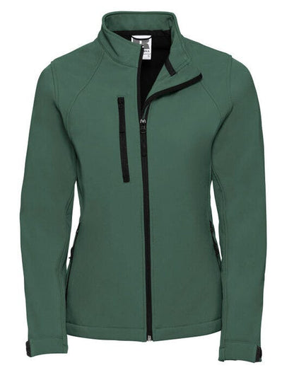 Russell Athletic Russell Ladies Softshell Jacket - Bottle Green