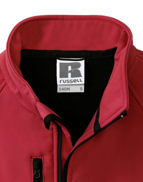 Russell Athletic Russell Mens Softshell Jacket - Classic Red