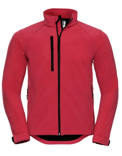 Russell Athletic Russell Mens Softshell Jacket - Classic Red