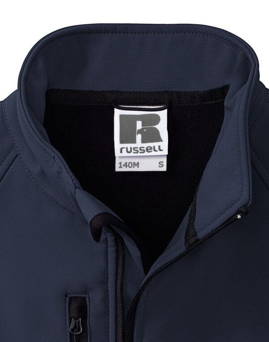Russell Athletic Russell Mens Softshell Jacket - French Navy