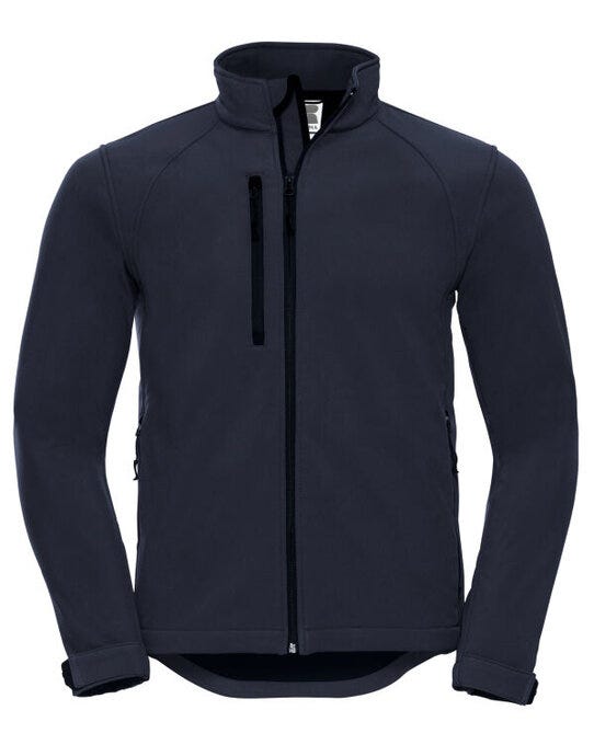 Russell Athletic Russell Mens Softshell Jacket - French Navy