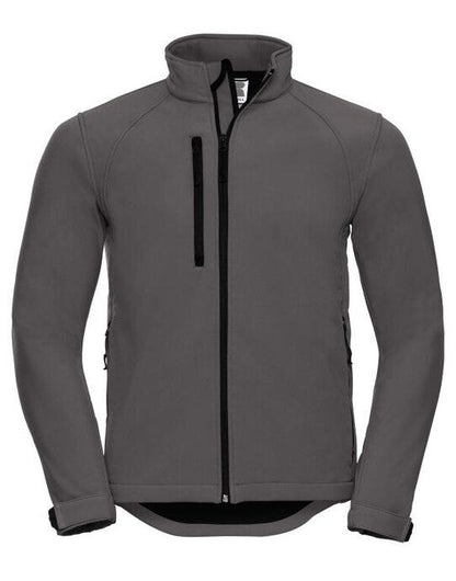 Russell Athletic Russell Mens Softshell Jacket - Titanium