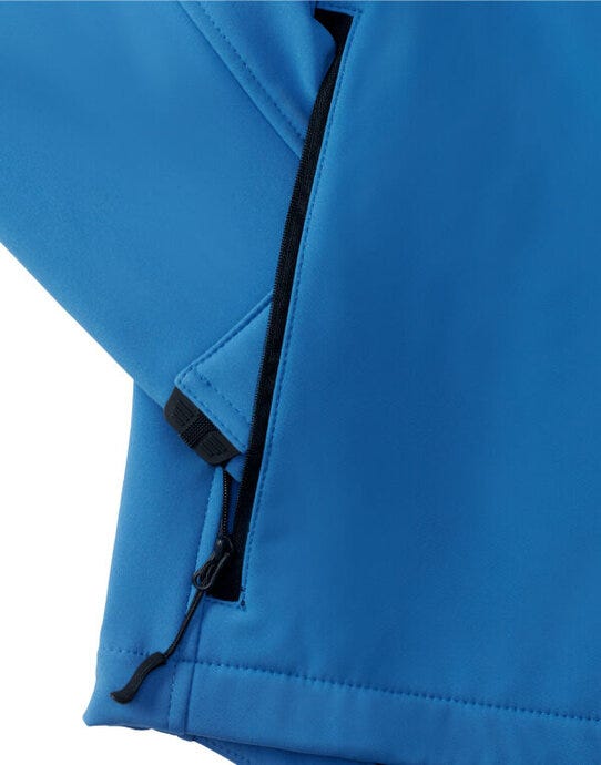 Russell Athletic Russell Mens Softshell Jacket - Azure Blue